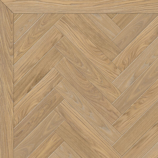 Prefinished Oak Parquet - White Satin
