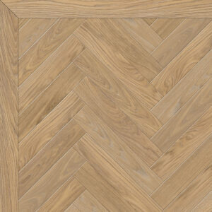 Prefinished Oak Parquet - White Satin