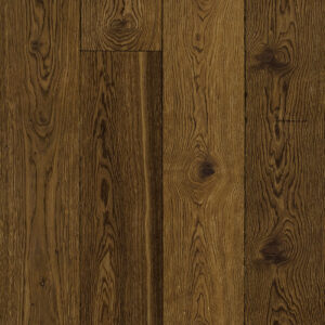 Prefinished Oak - Aged and Distressed Medium Smoked Satin