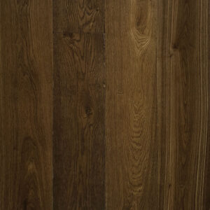 Prefinished Oak - Aged and Distressed Dark Smoked Satin